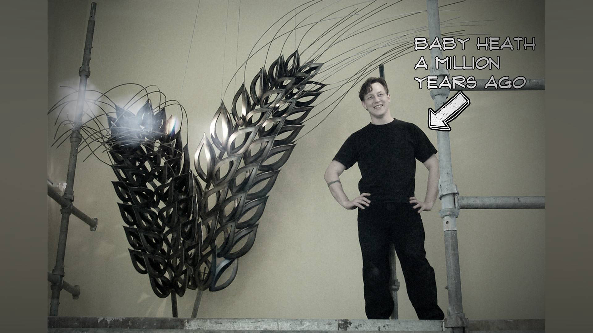 Heath Satow installing Whole Wheat in Washington, DC